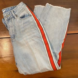 Women’s A Loves A Red Striped Jeans